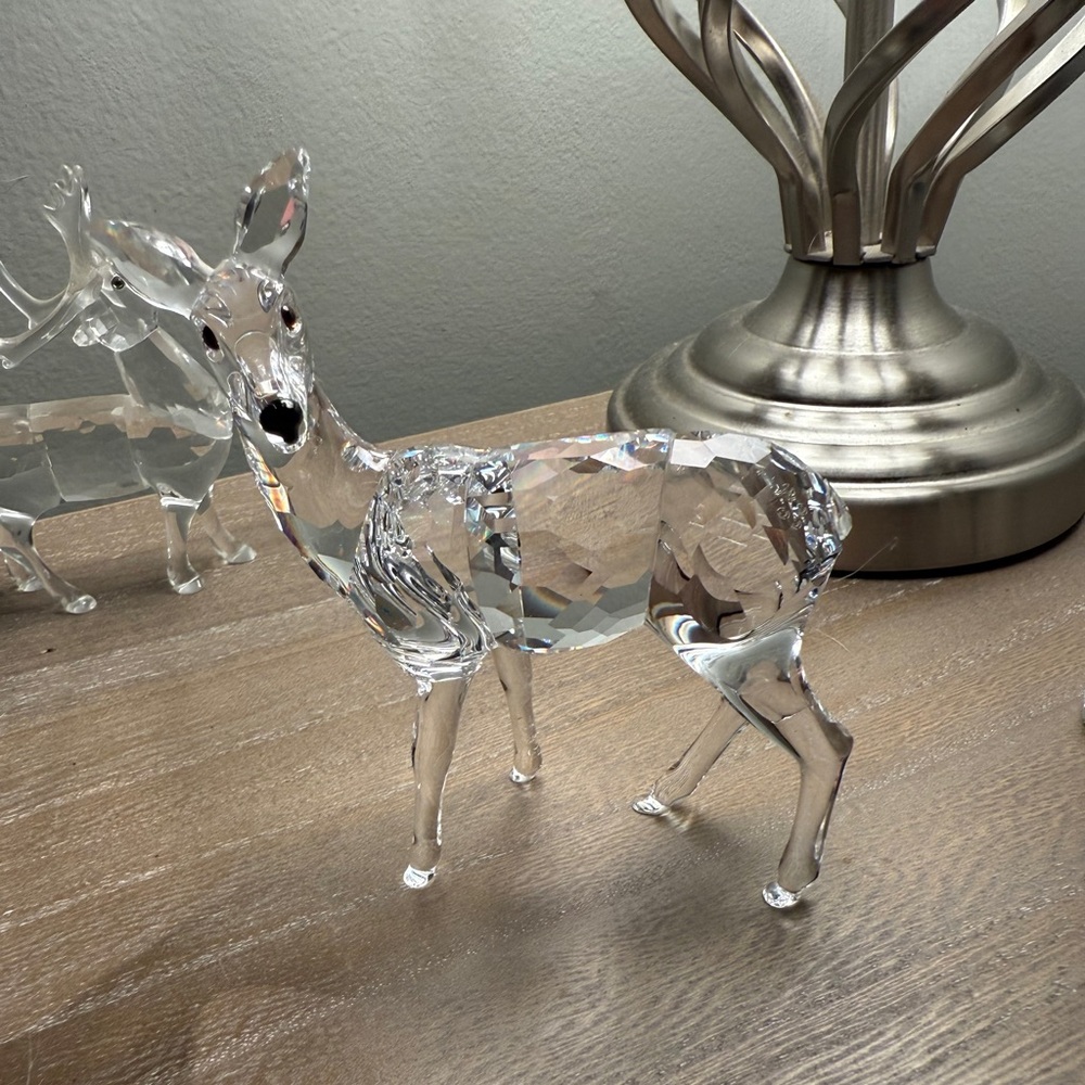 Swarovski Crystal Deer Figurine - Picture 3 of 4